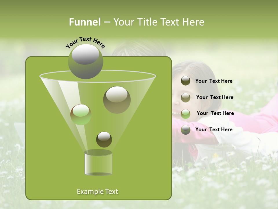 Erotic Beauty Blonde PowerPoint Template