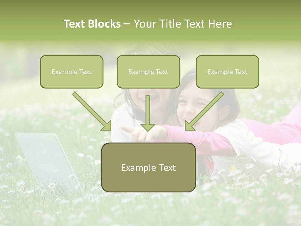 Erotic Beauty Blonde PowerPoint Template