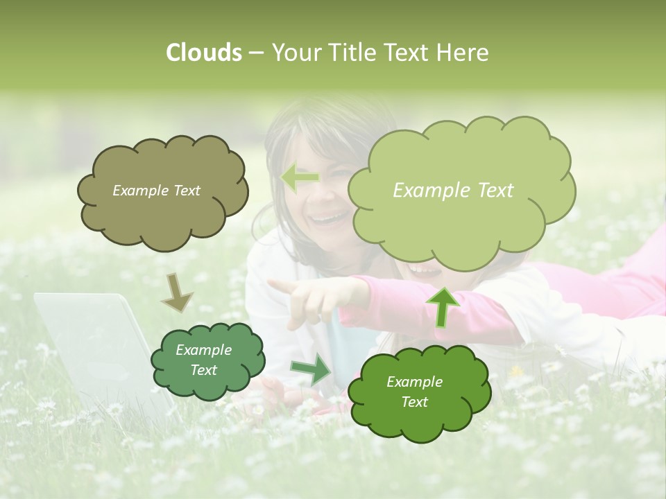 Erotic Beauty Blonde PowerPoint Template