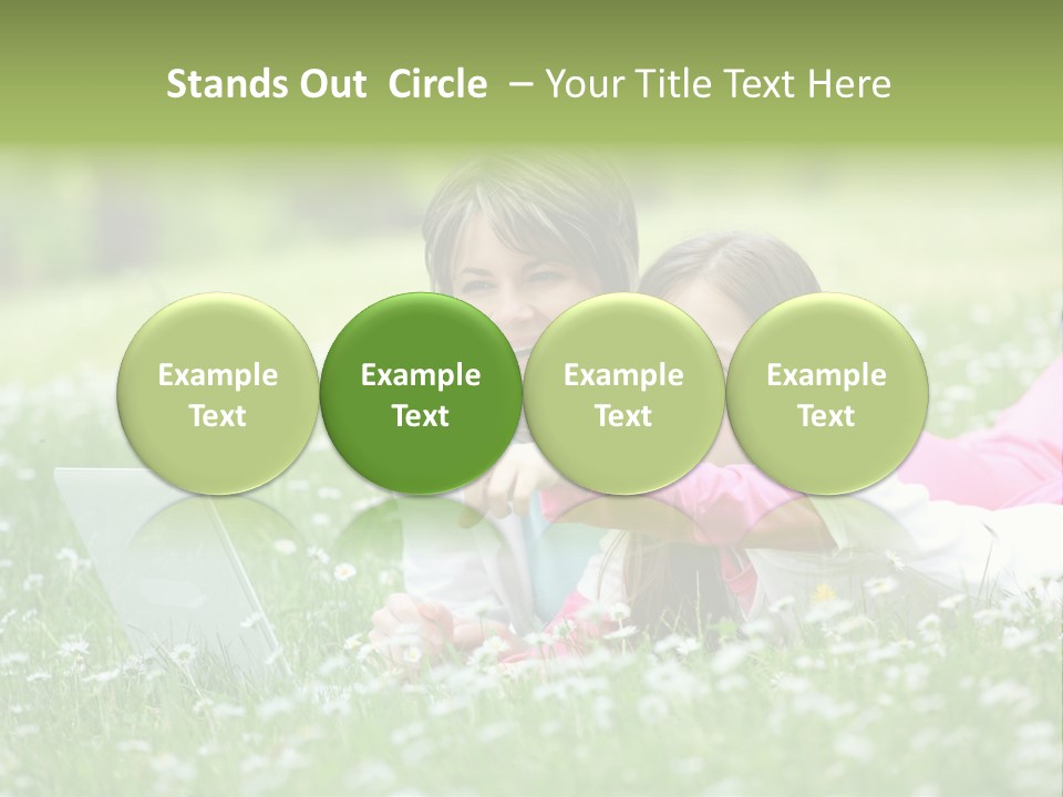 Erotic Beauty Blonde PowerPoint Template