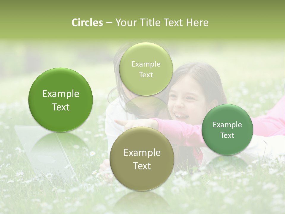 Erotic Beauty Blonde PowerPoint Template