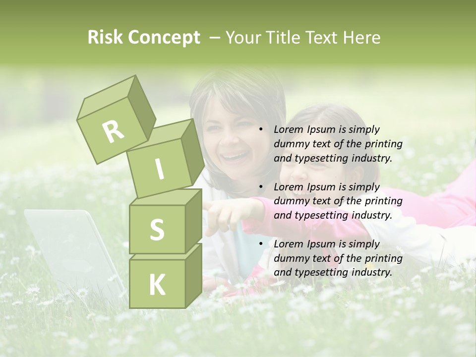 Erotic Beauty Blonde PowerPoint Template