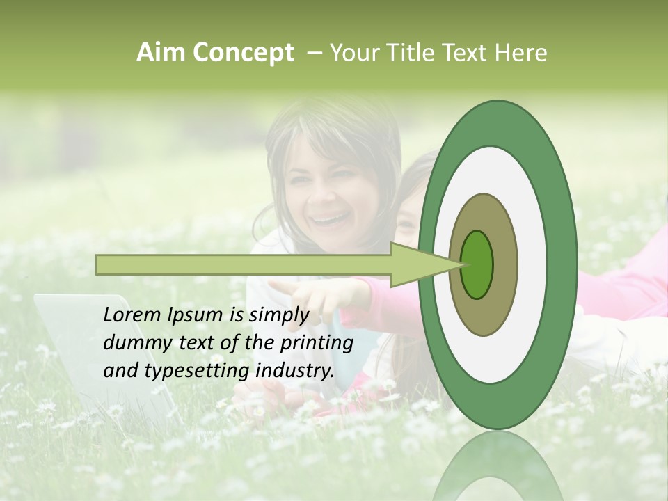 Erotic Beauty Blonde PowerPoint Template