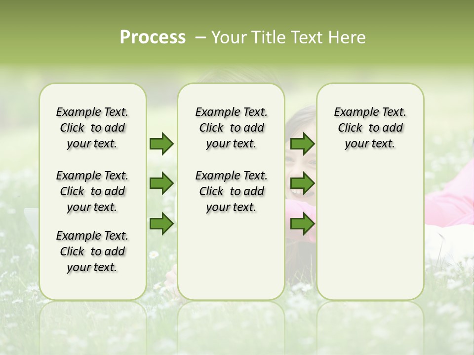 Erotic Beauty Blonde PowerPoint Template