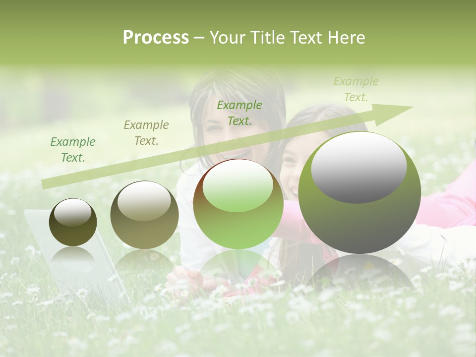 Erotic Beauty Blonde PowerPoint Template