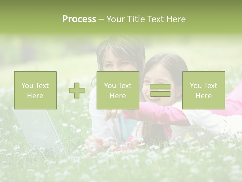 Erotic Beauty Blonde PowerPoint Template