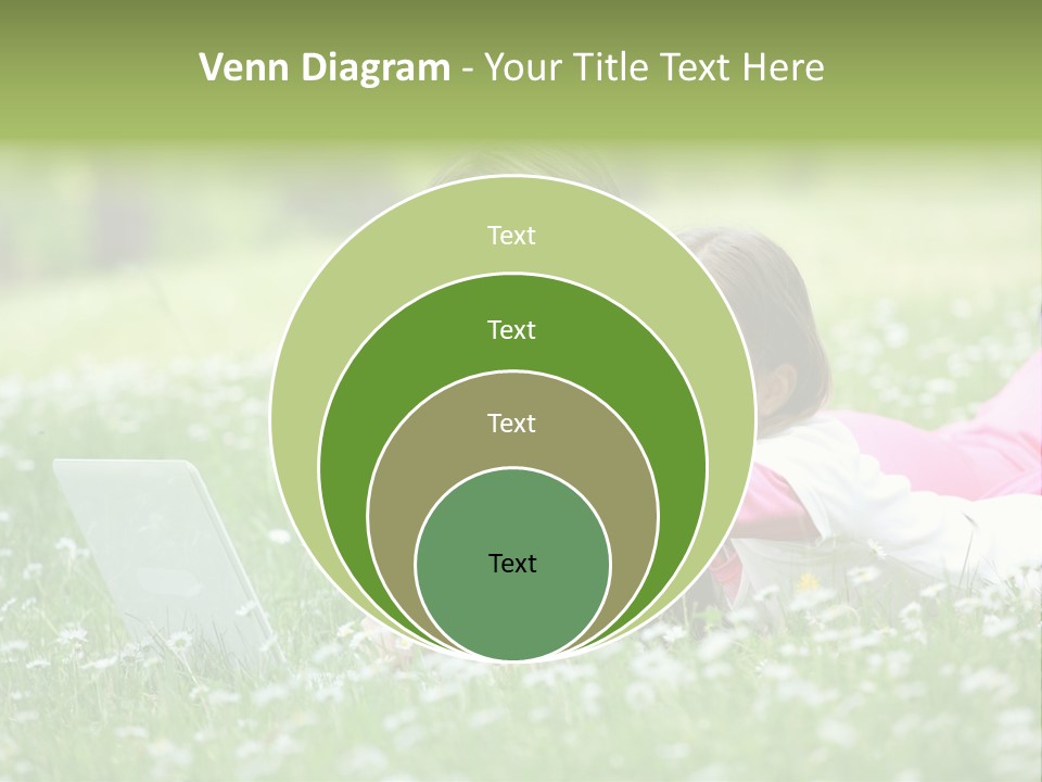 Erotic Beauty Blonde PowerPoint Template