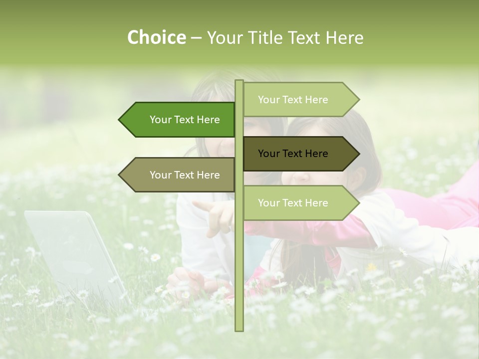 Erotic Beauty Blonde PowerPoint Template