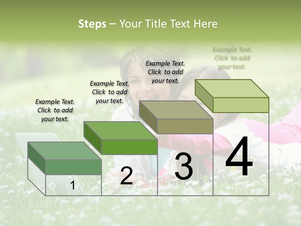 Erotic Beauty Blonde PowerPoint Template