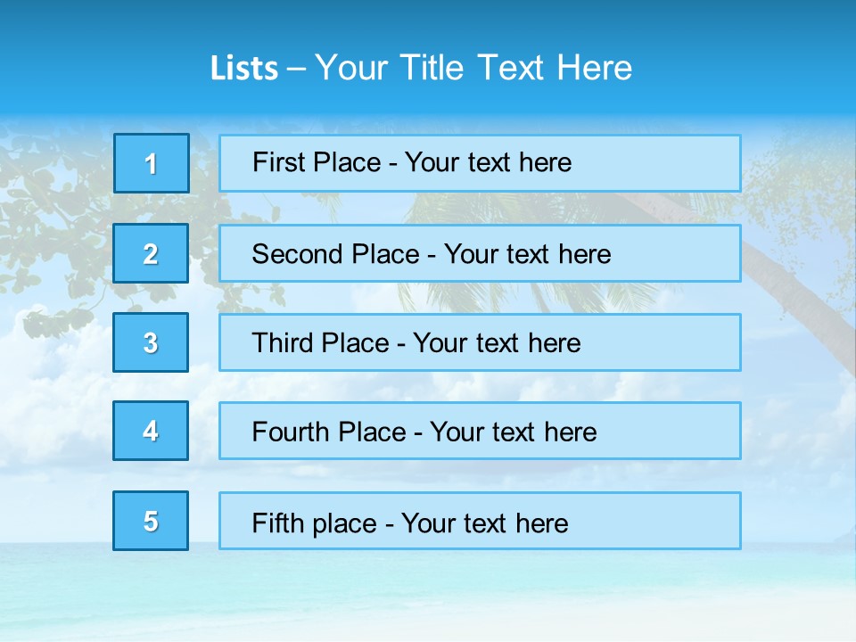 Exotic Ocean Thailand PowerPoint Template