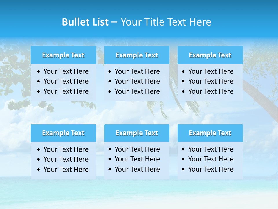Exotic Ocean Thailand PowerPoint Template