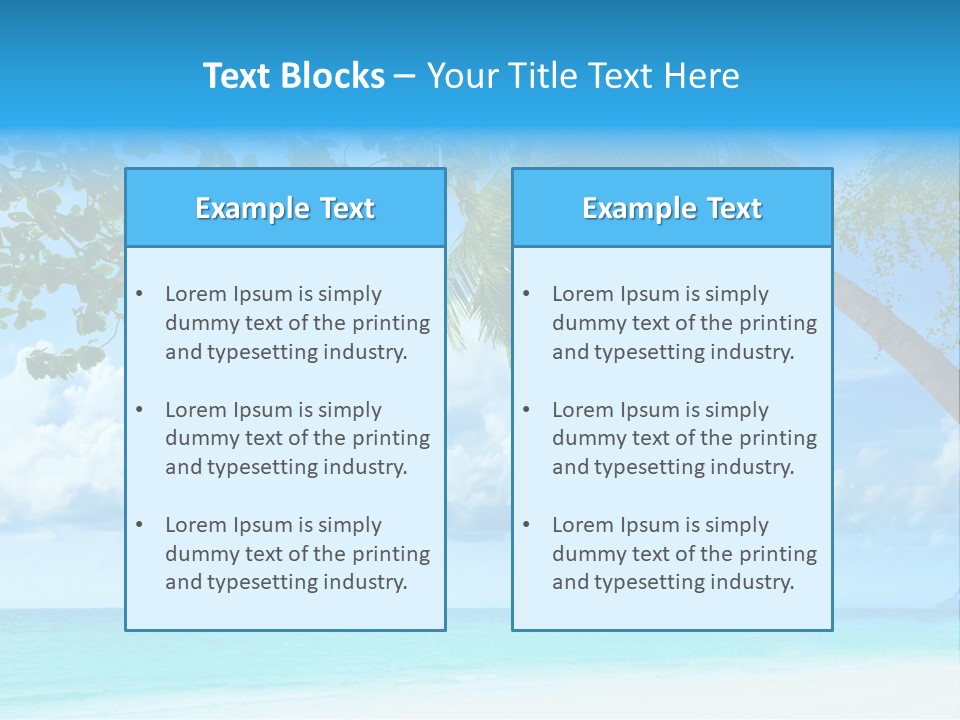 Exotic Ocean Thailand PowerPoint Template