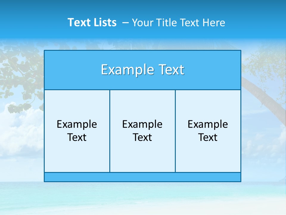 Exotic Ocean Thailand PowerPoint Template