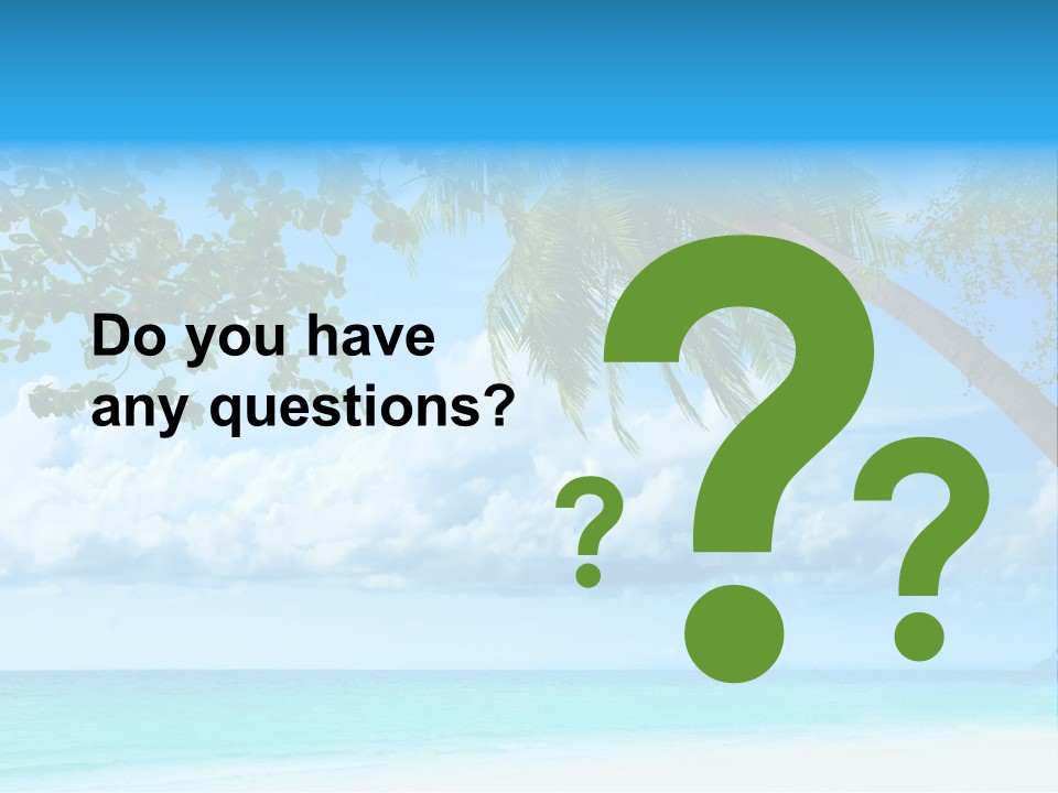 Exotic Ocean Thailand PowerPoint Template