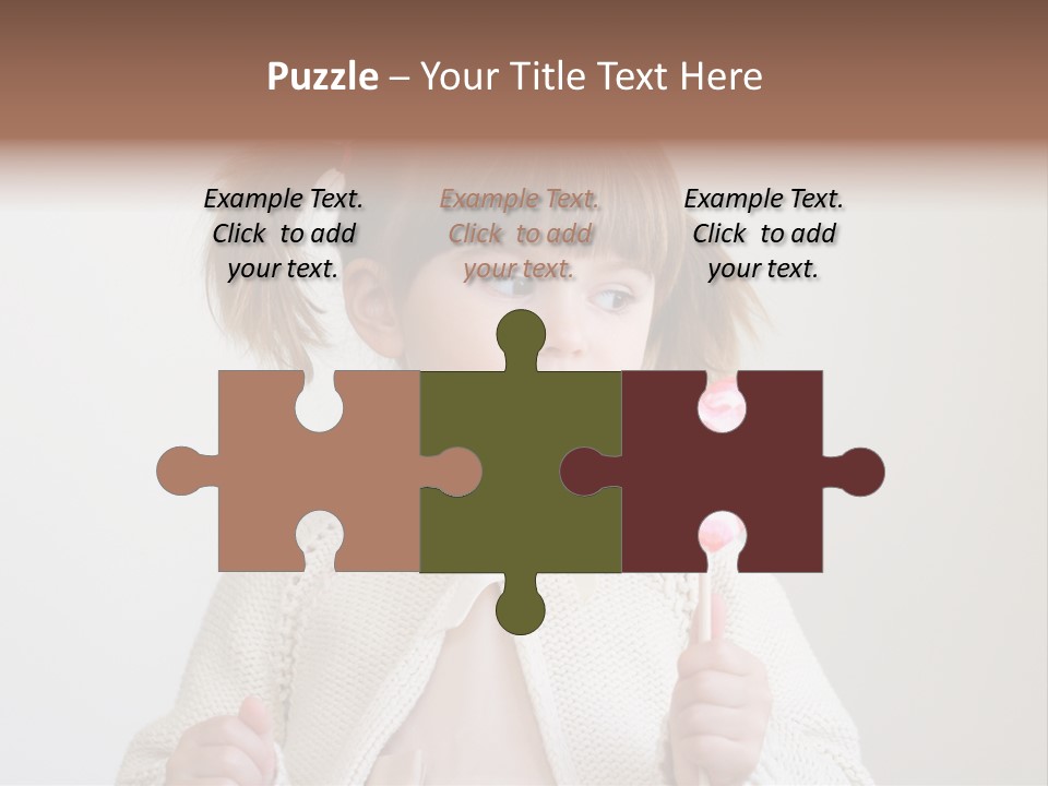 Sweet Large Treat PowerPoint Template