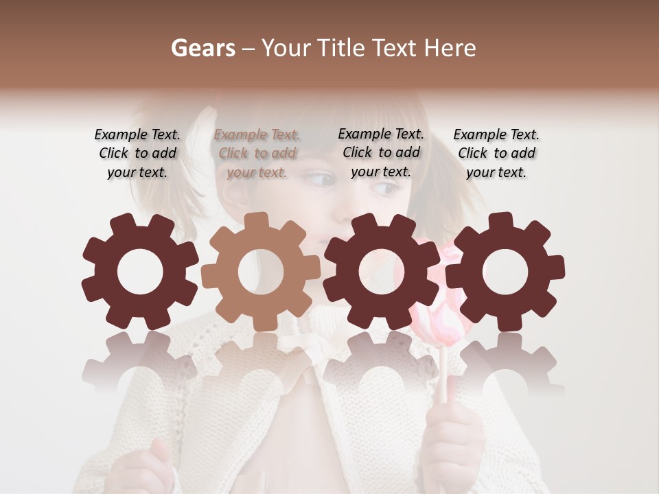 Sweet Large Treat PowerPoint Template