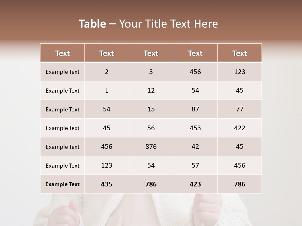 Sweet Large Treat PowerPoint Template