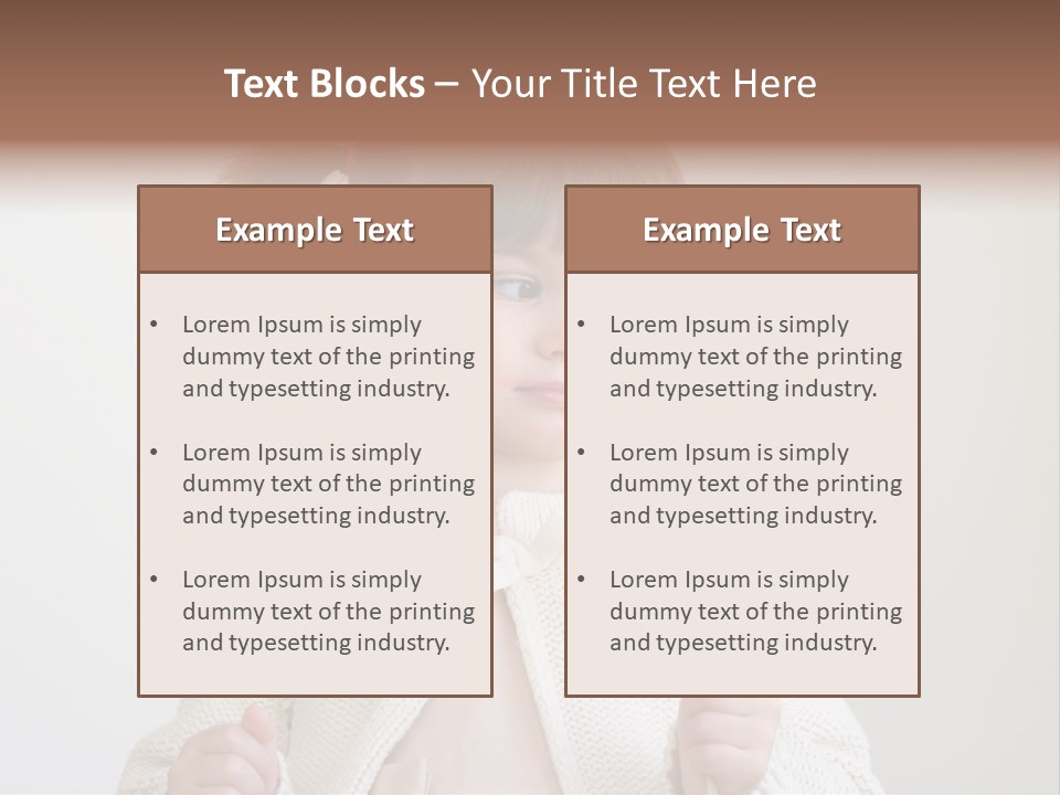 Sweet Large Treat PowerPoint Template