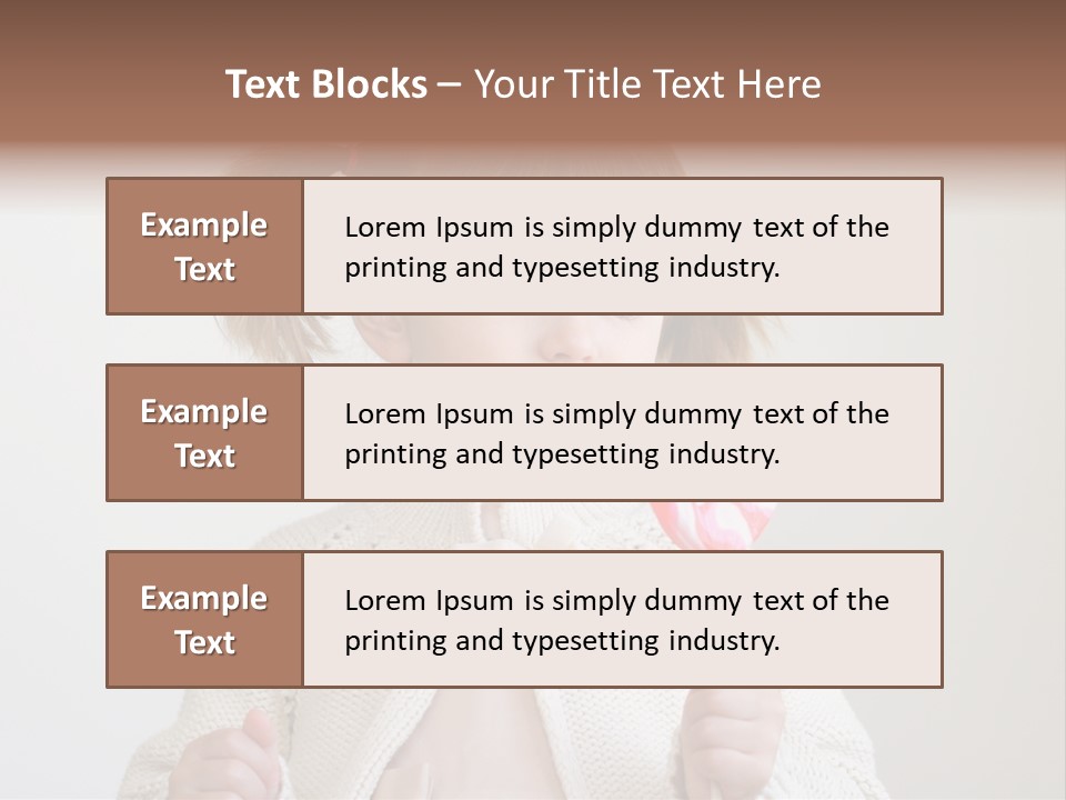 Sweet Large Treat PowerPoint Template