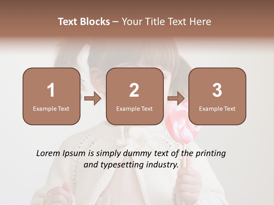Sweet Large Treat PowerPoint Template