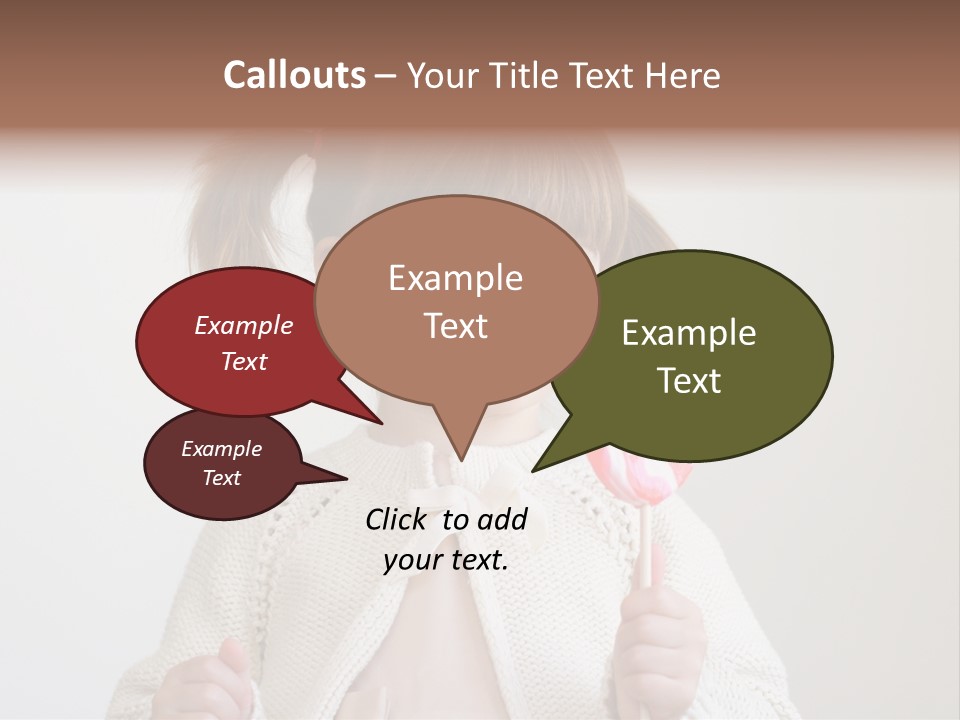 Sweet Large Treat PowerPoint Template