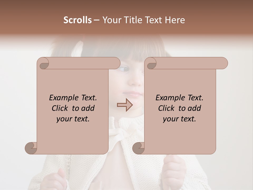 Sweet Large Treat PowerPoint Template