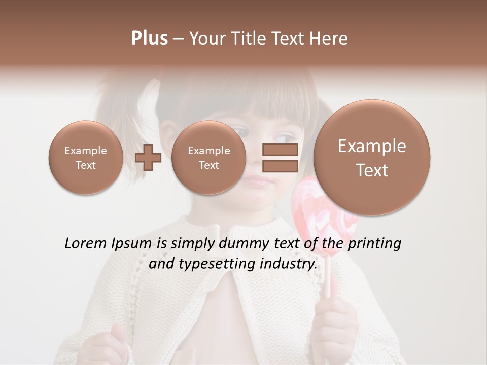Sweet Large Treat PowerPoint Template