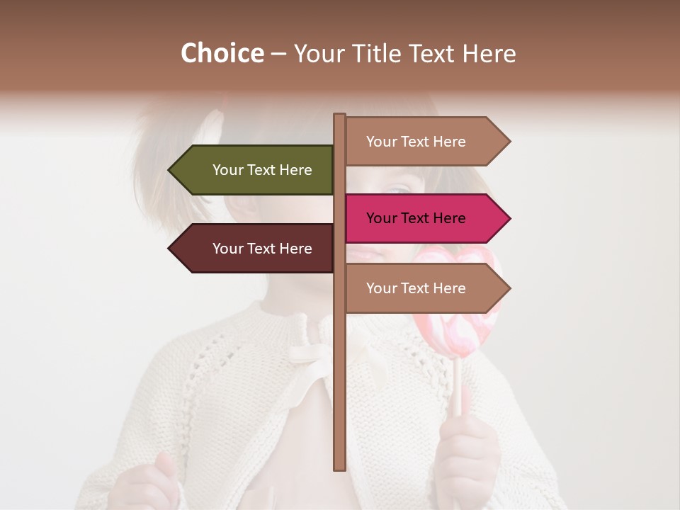 Sweet Large Treat PowerPoint Template