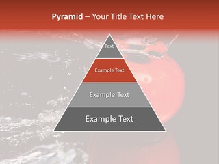 Drink Drop White PowerPoint Template