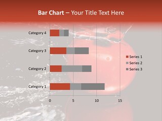 Drink Drop White PowerPoint Template