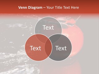 Drink Drop White PowerPoint Template