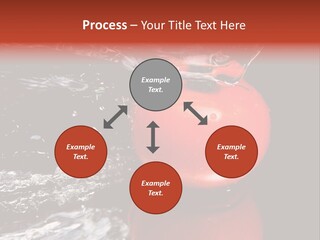 Drink Drop White PowerPoint Template