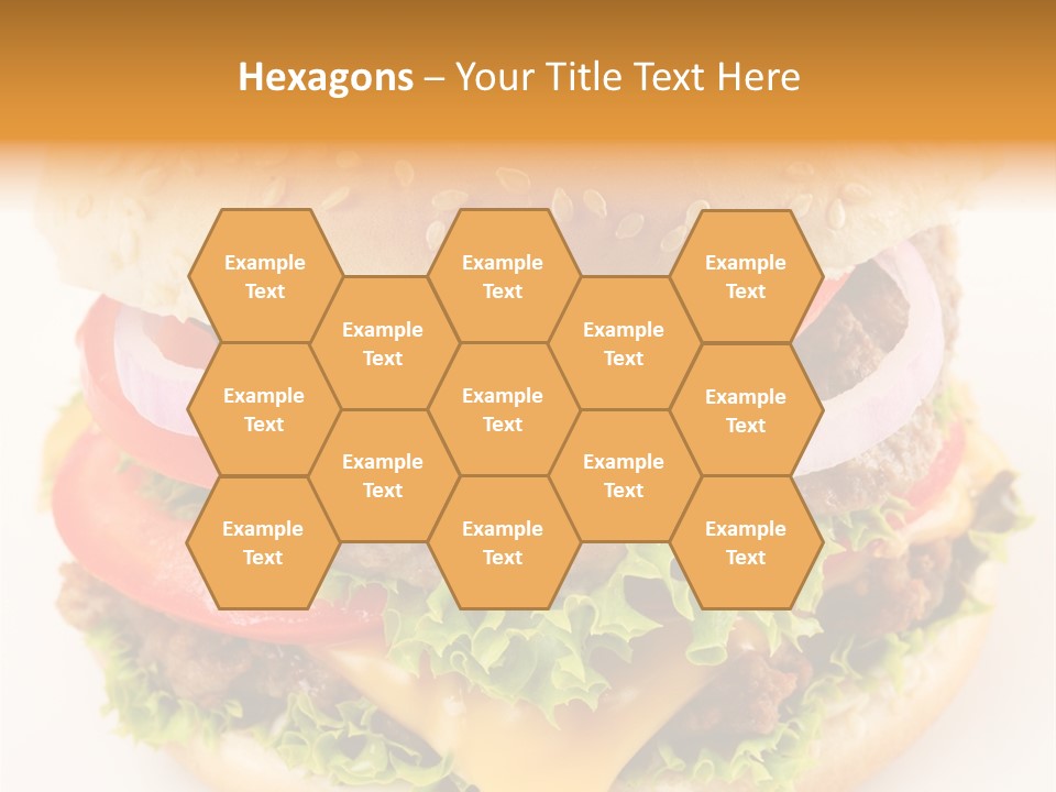 Bun Bbq White PowerPoint Template