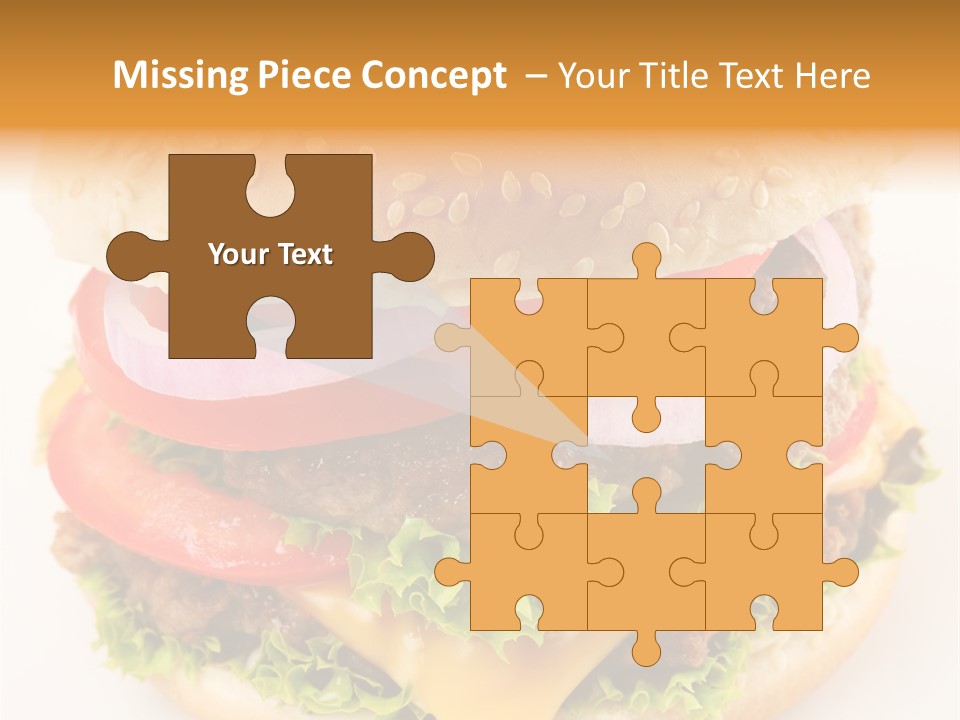 Bun Bbq White PowerPoint Template