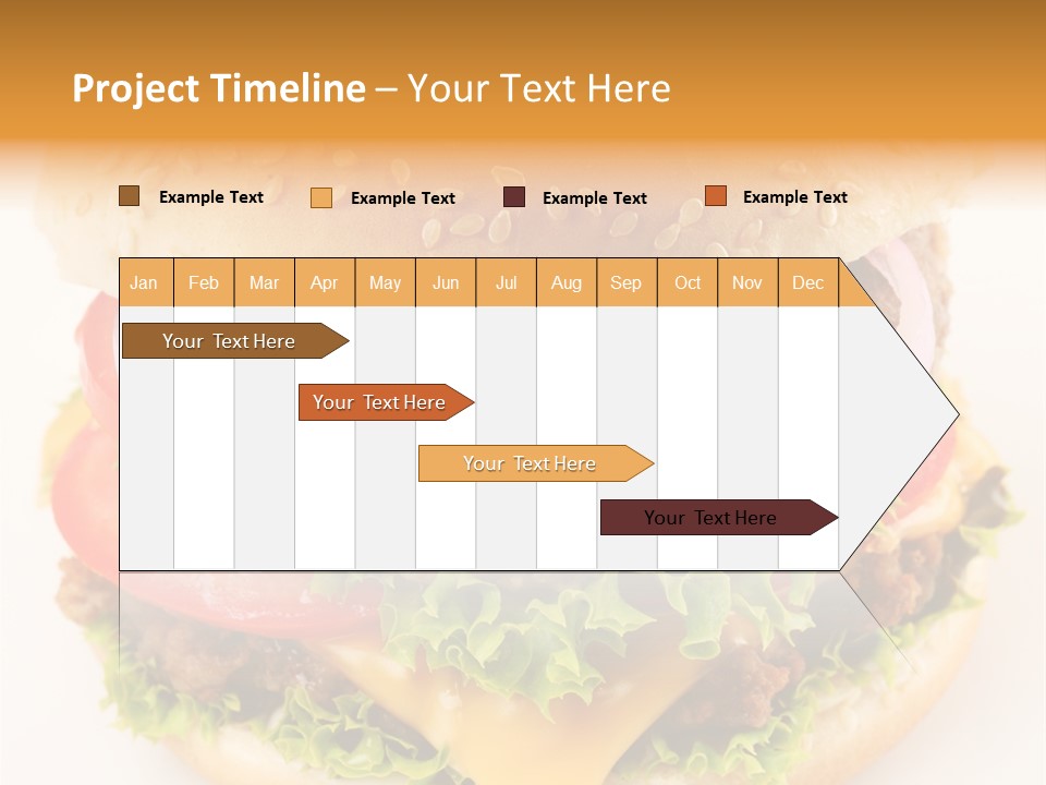 Bun Bbq White PowerPoint Template