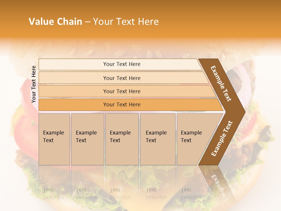 Bun Bbq White PowerPoint Template