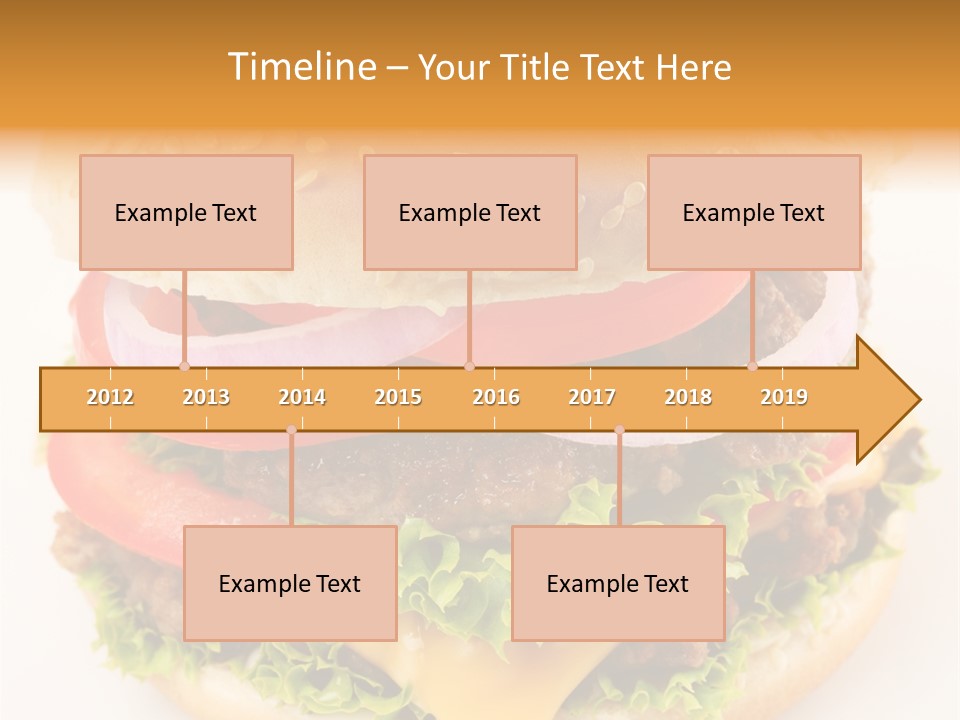 Bun Bbq White PowerPoint Template