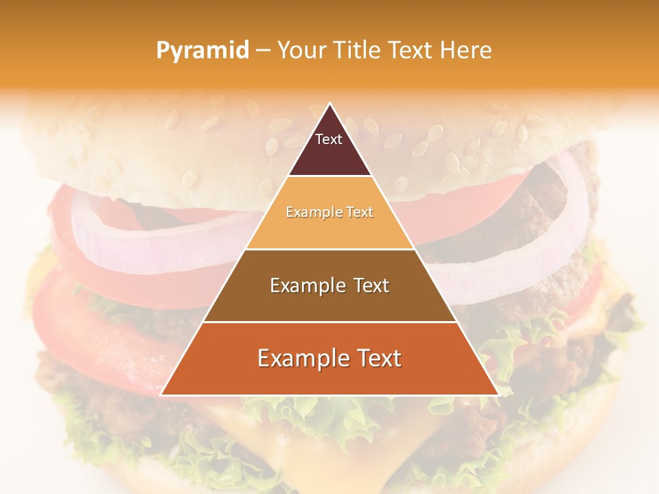 Bun Bbq White PowerPoint Template