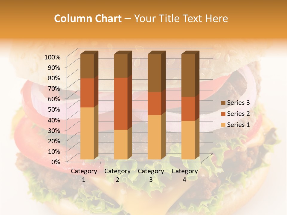 Bun Bbq White PowerPoint Template