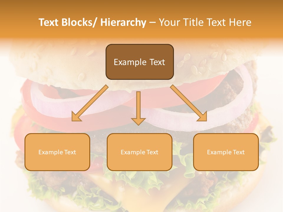 Bun Bbq White PowerPoint Template