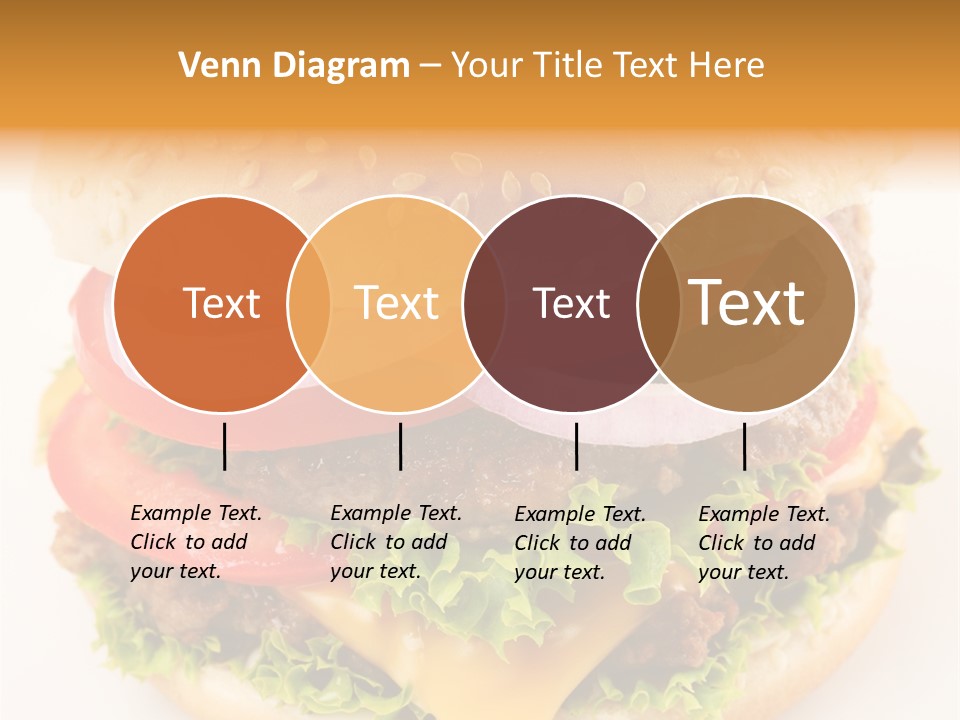 Bun Bbq White PowerPoint Template