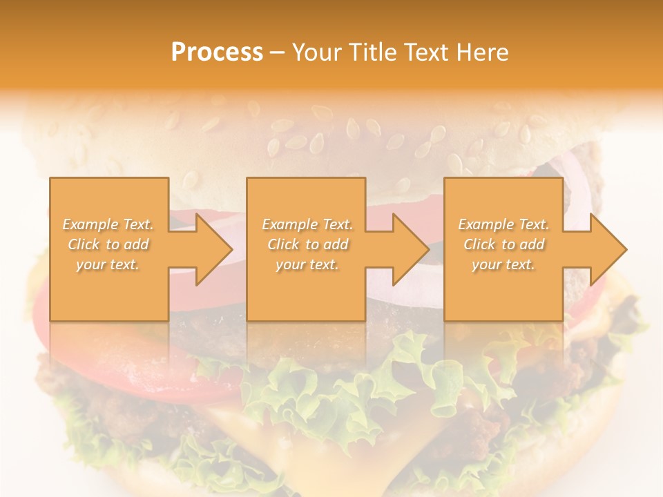 Bun Bbq White PowerPoint Template