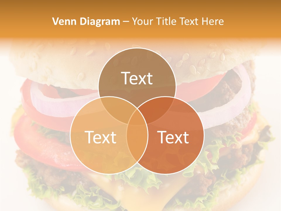 Bun Bbq White PowerPoint Template