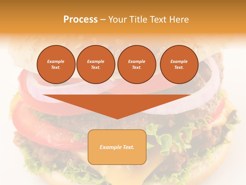 Bun Bbq White PowerPoint Template