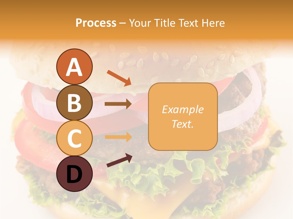 Bun Bbq White PowerPoint Template