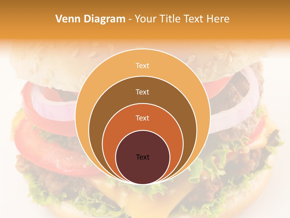 Bun Bbq White PowerPoint Template