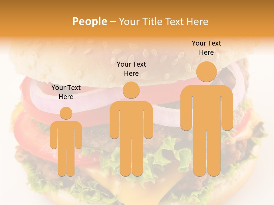 Bun Bbq White PowerPoint Template