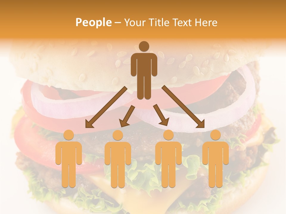 Bun Bbq White PowerPoint Template