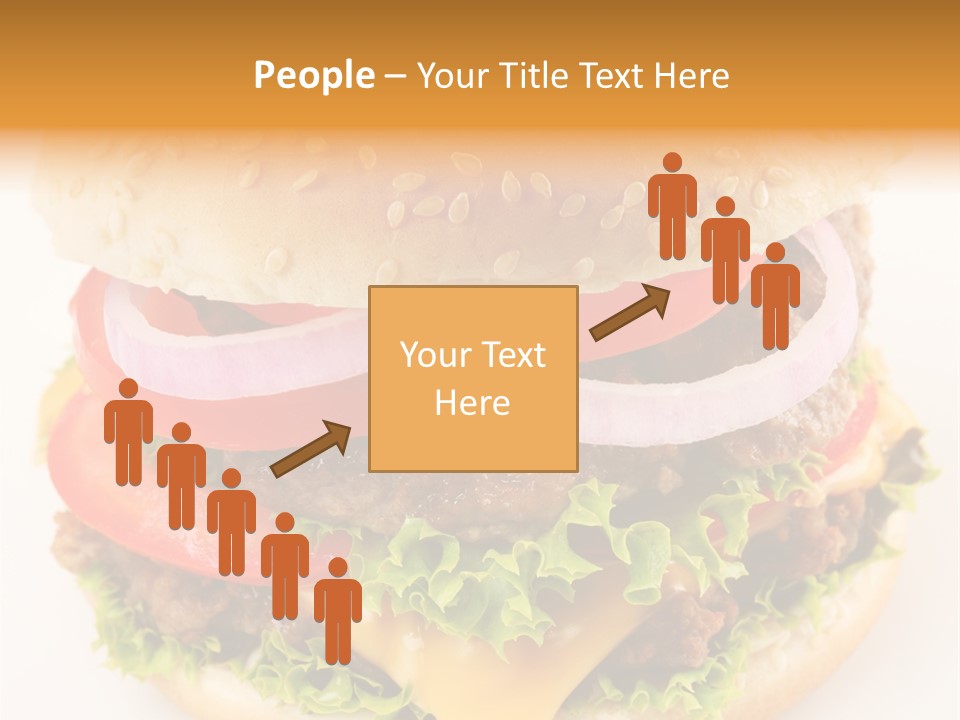 Bun Bbq White PowerPoint Template