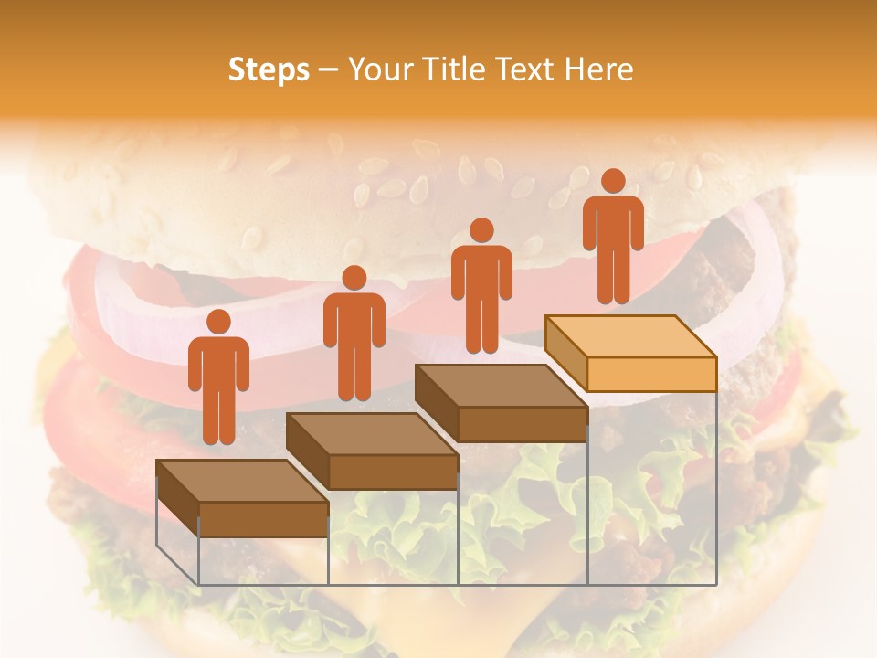 Bun Bbq White PowerPoint Template